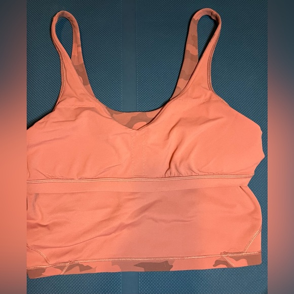 lululemon Align™ Tank Top Light Support, A/B Cup. Heritage Camo Briar Rose SZ 12 - Picture 4 of 7